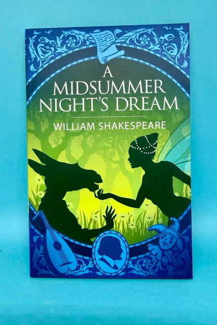 A Midsummers Nights Dream by William Shakespeare book cover