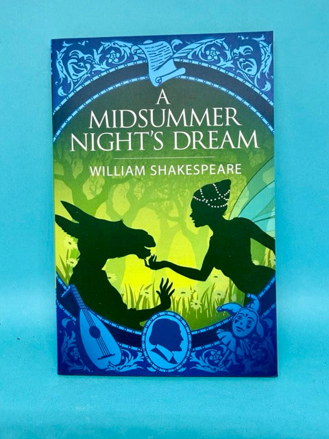 A Midsummers Nights Dream by William Shakespeare book cover