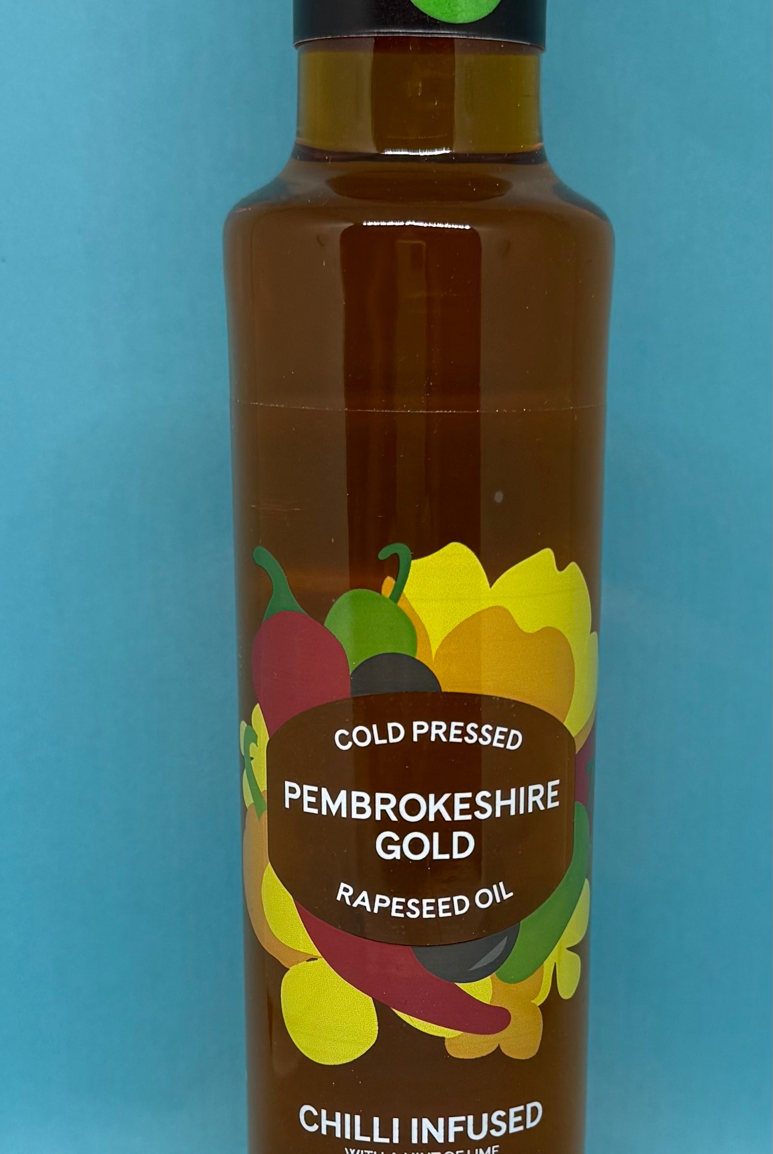 Bluebells_and_thyme_Pembrokeshire_Gold_Chilli_Infused_Rapeseed_Oil