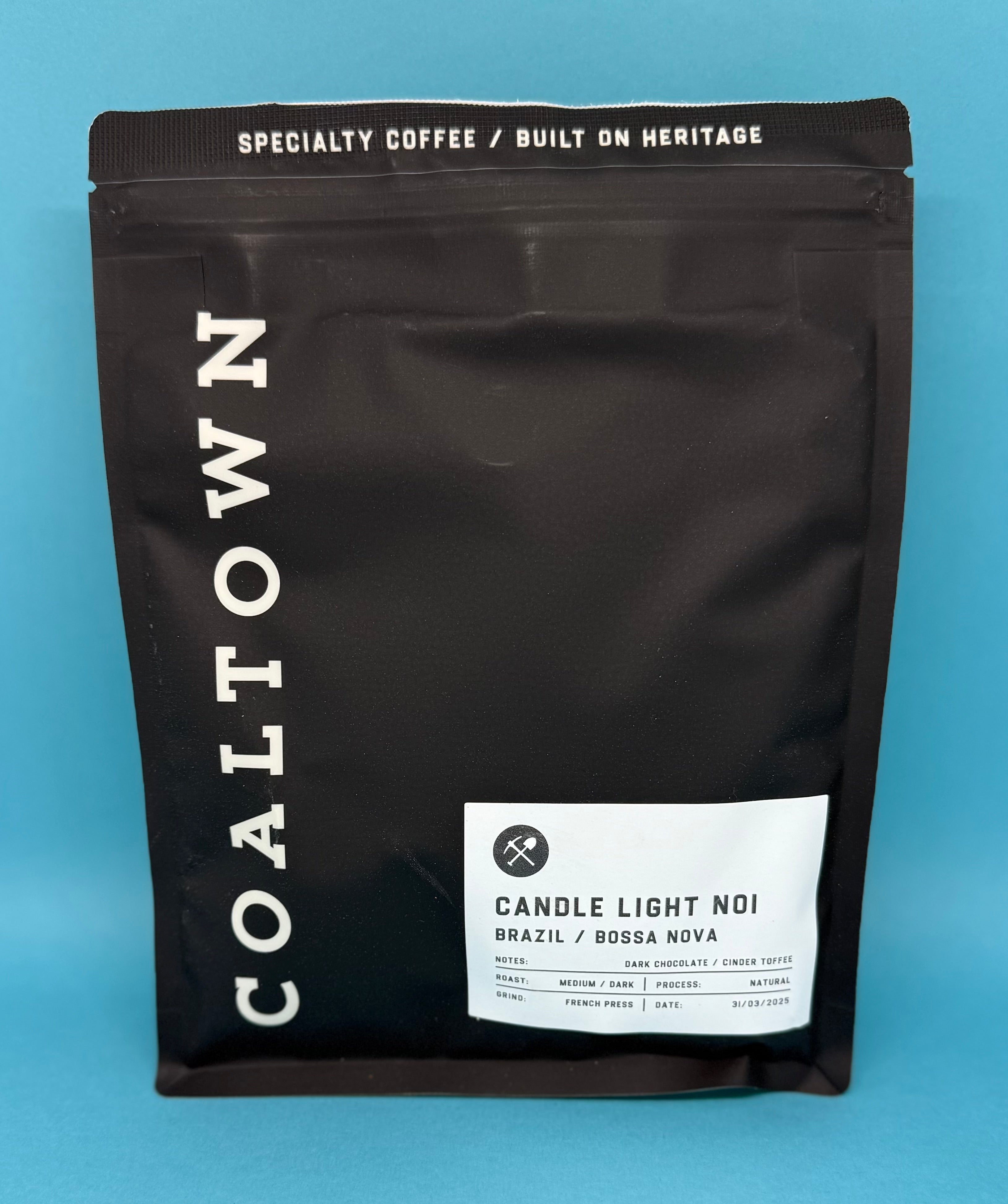 bluebells and thyme coaltown candle light coffee number 1