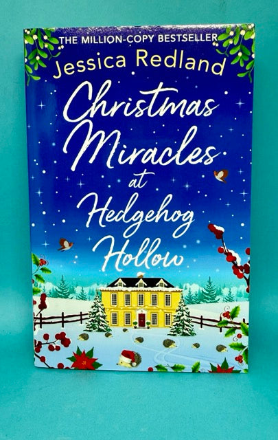 Christmas Miracles at Hedgehog Hollow by Jessica Redland book cover