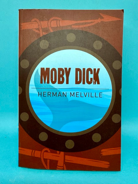 Moby Dick by Herman Melville book cover