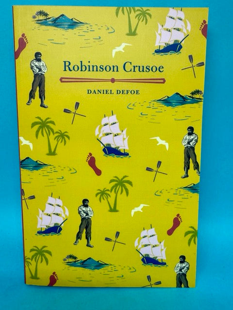 Robinson Crusoe by Daniel Defoe book cover