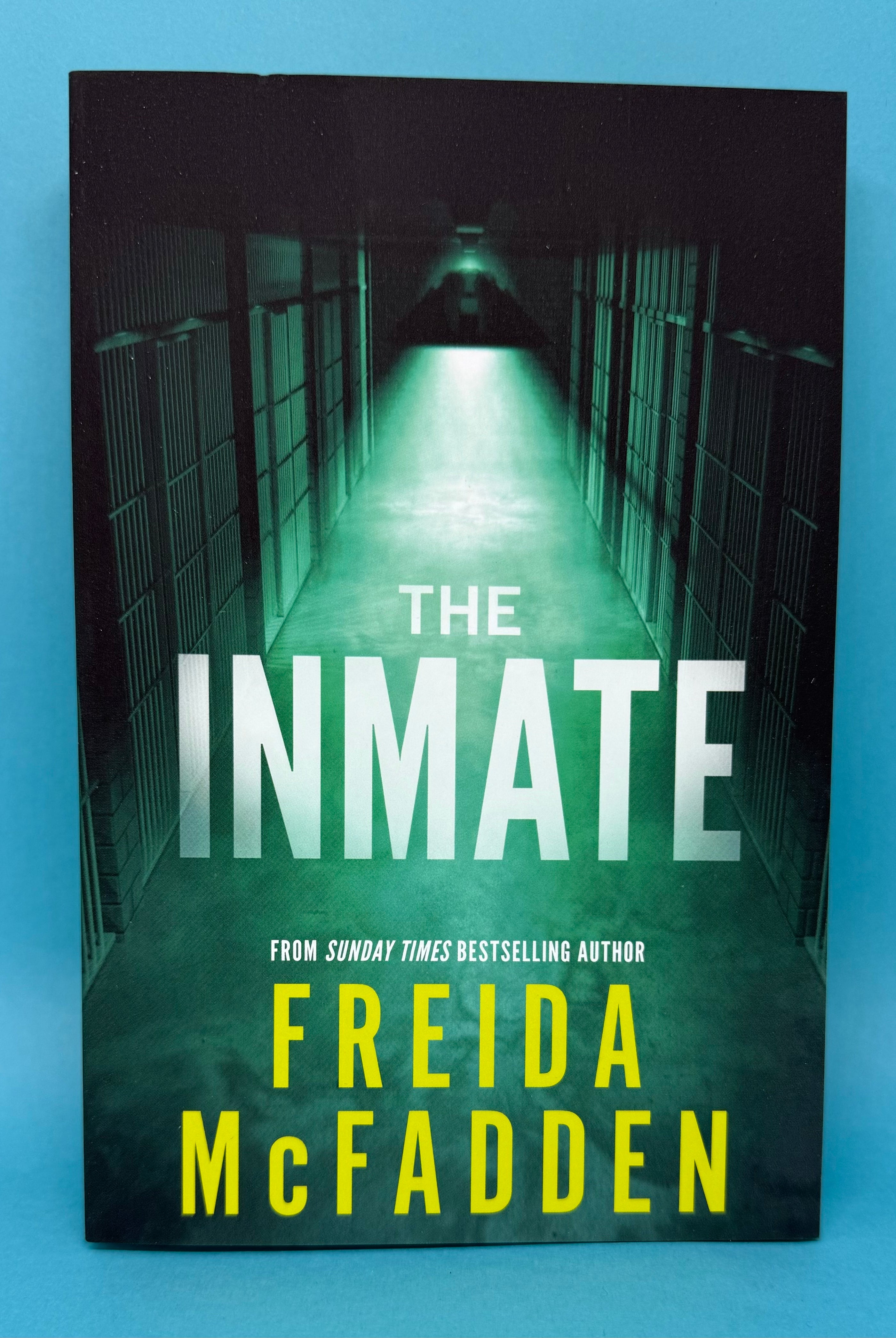 The Inmate by Freda McFadden book cover