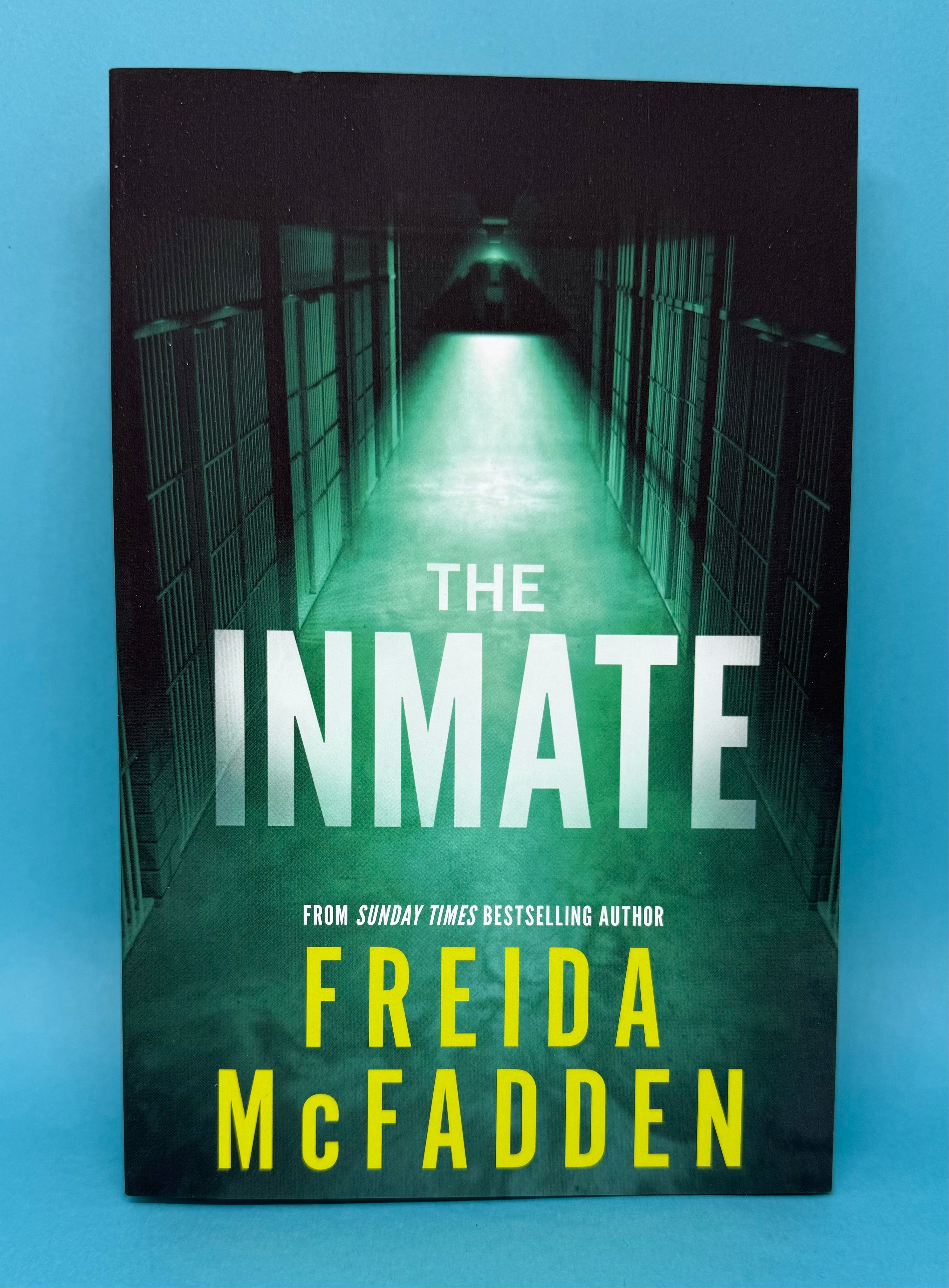 The Inmate by Freda McFadden book cover