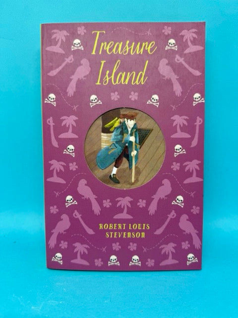 Treasure Island by Robert Louis Stevenson book cover