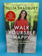 Walk Yourself Happy by Julia Bradbury book cover